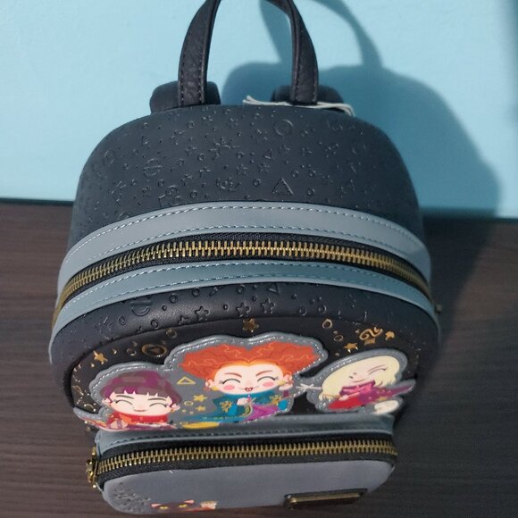 NWT Loungefly Hocus Pocus Chibi Mini Backpack - Picture 6 of 7